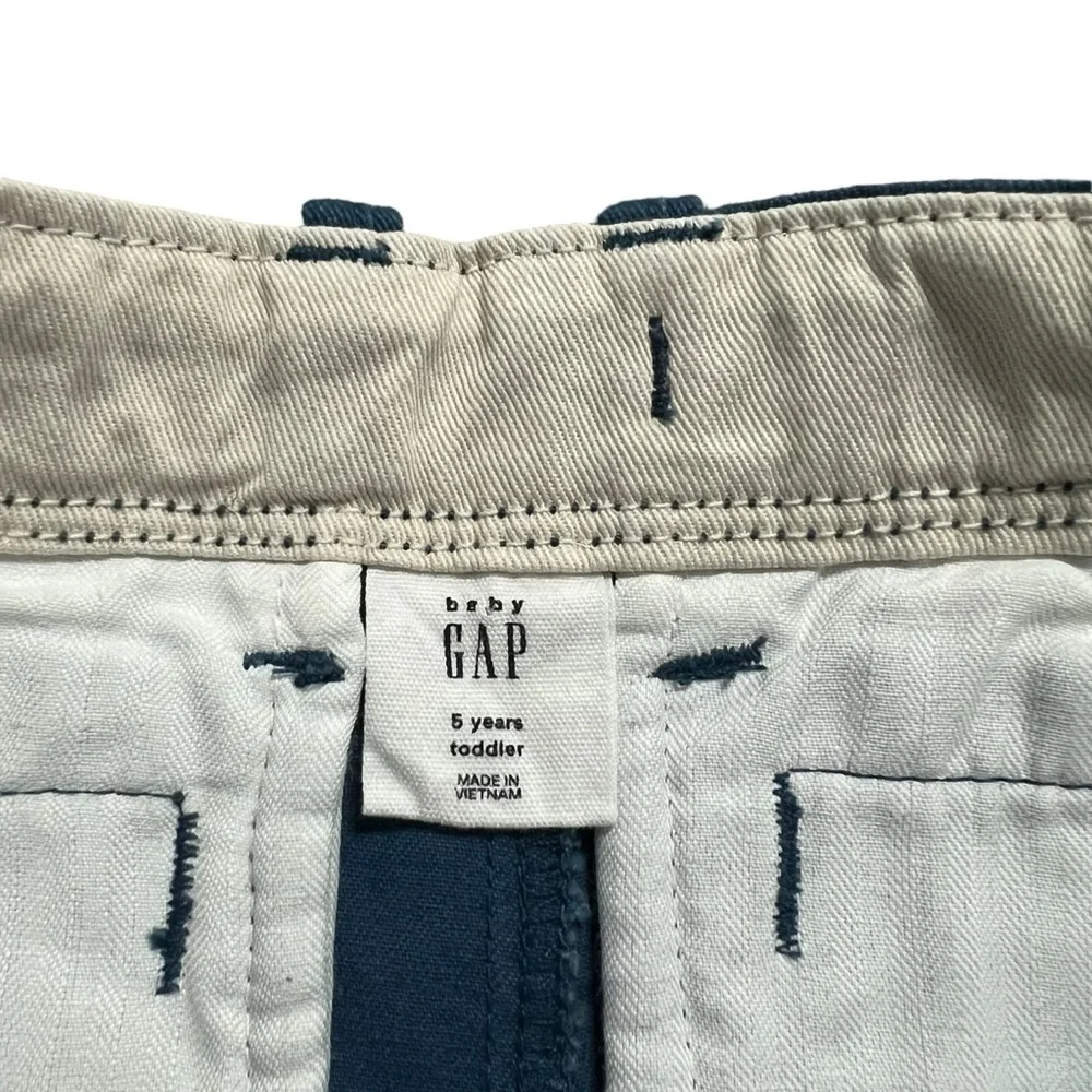 Baby GAP 5Y Blue & Pink Dinosaur Print Shorts